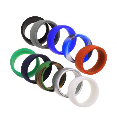 Tùy chỉnh Nhẫn Silicone Màu Sắc.