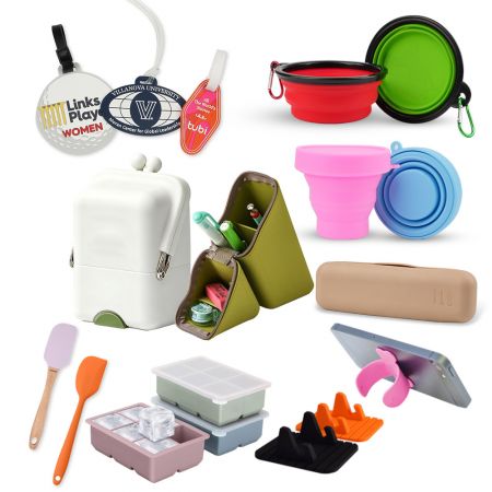 Accesorios de viaje de silicona personalizados al por mayor directamente de fábrica.