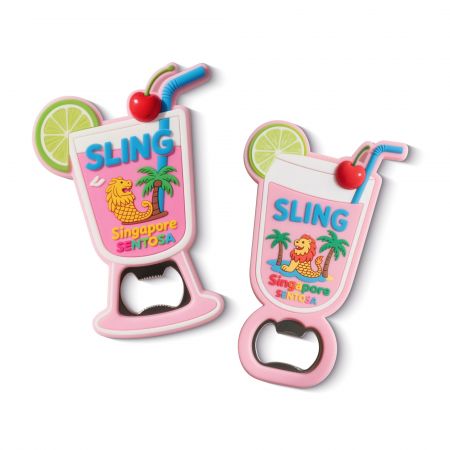 Custom Fashion PVC Cartoonesque Mollis Fridge Magnet Aperitor.