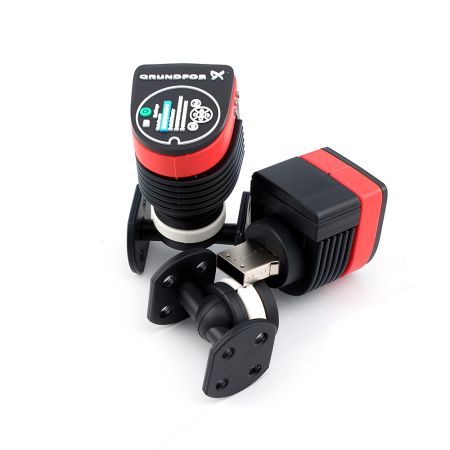 Benutzerdefinierter USB-Stick 2D 3D aus weichem Gummi.