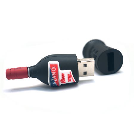 Personalisierte weiche PVC-USB-Laufwerke.