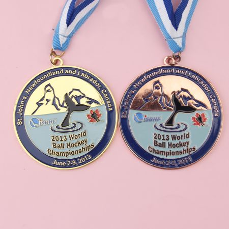 Medalha Personalizada para os Campeonatos de Hóquei em Campo.