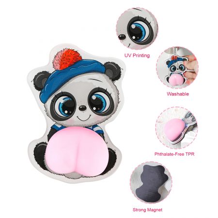 Magnets en forme de fesses d'animaux personnalisés à faible MOQ.