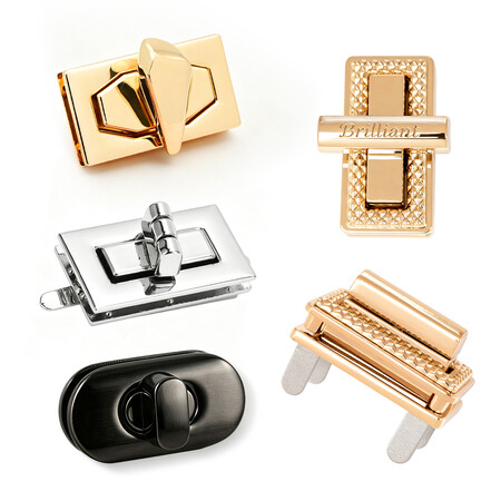 Custom Turn Lock - Custom Turn Lock with Branded Logo for Designer Brands