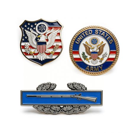 Low MOQ Personalized U.S. Army Badges.