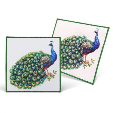 Mẫu ghép thêu 3D in UV cá nhân hóa.