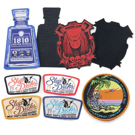 Parche de bordado personalizado para uniforme. - Parche de bordado personalizado para equipo.