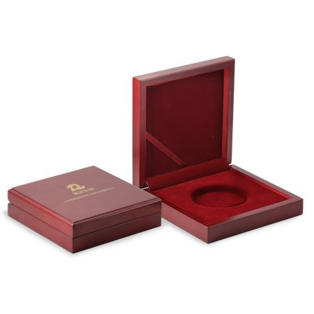 Custom Wooden Box - Custom Wooden Collectible Coin Boxes