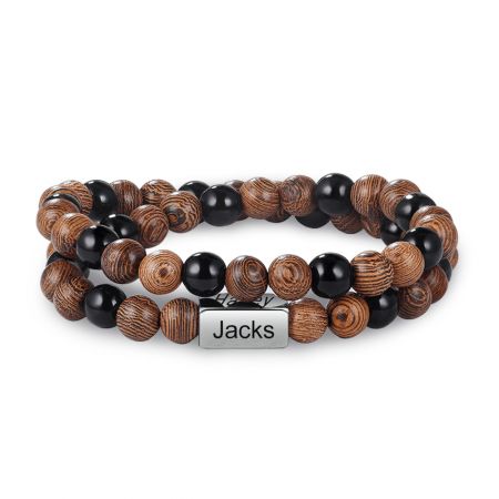 Custom Wooden Bracelet - Factory Direct Custom Wooden Bracelets