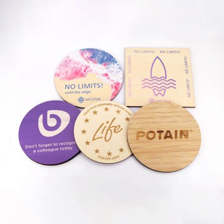 Custom Wooden Coaster - Factory Direct Custom Wooden Coaster