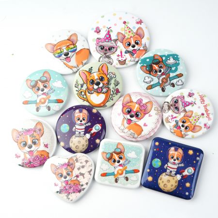 Cute Pinback Button Pin - Wholesale Cute Pinback Button Pins