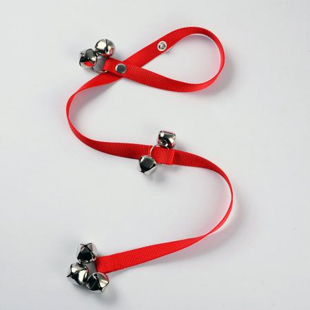 Timbre para perros rojo clásico.