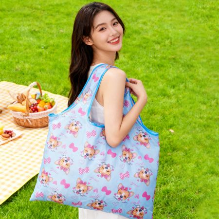Eco Friendliy Collapsible Shopping Bags Bulk.