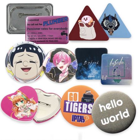 Custom Button Badge - Customized Tin Button Badge Manufacturer