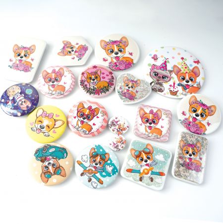 Button Badge In Stock - Ready-to-Ship Promotional Button Badges