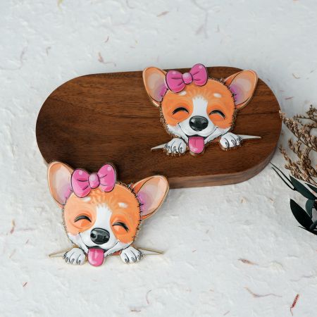 UV Impressio Corgi Fridge Magnetes Wholesale.