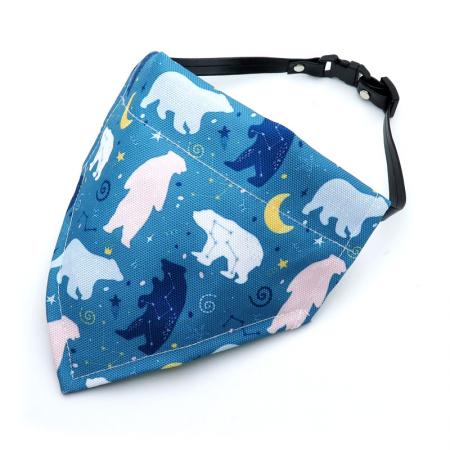 Maßgefertigte Halloween-Haustier-Bandana.