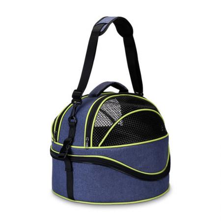 Borsa per cani con tracolla.