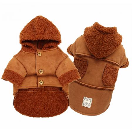 Cappotto per animali domestici - Cappotto in pile per cani all'ingrosso