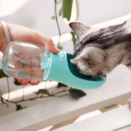 350ml tragbare Haustier-Wasserflasche.