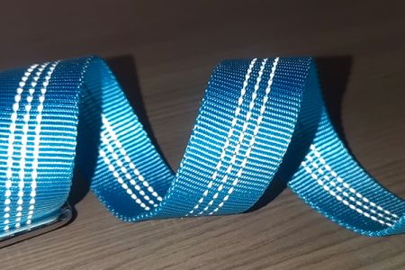 Securitas Nocturna Aucta cum Stitching Reflectente in Duplex Canis Funis Coniunctore