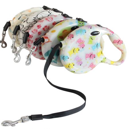 Orange Retractable Cat Leash.