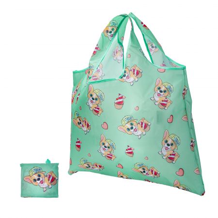 Ripstop Big Market Bag - Durable Polyester Grocery Store Reusable Bags