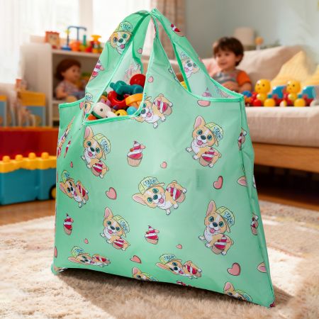 Tear-Resistant Big Market Totes for Promotions.