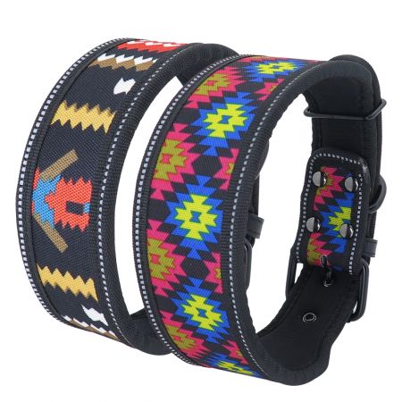 Großhandel Reflektierendes Hundehalsband für große Hunde.