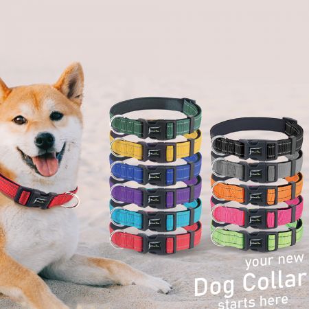 反射犬用カラー 在庫あり - 卸売中型犬用カラー