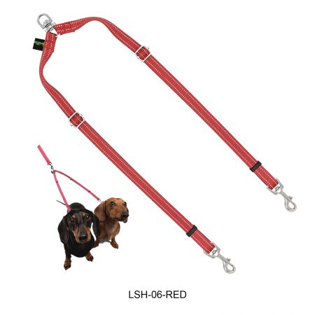 Blue Double Dog Leash Splitter.