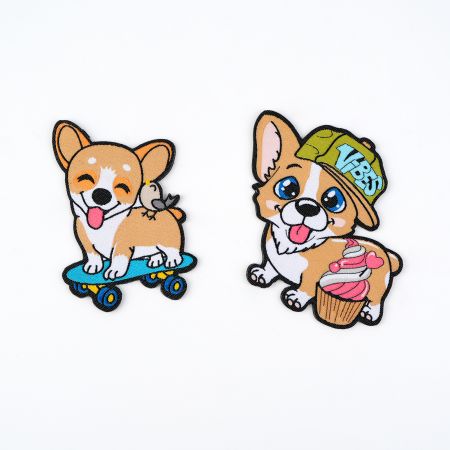 Woven Patch Fridge Magnet - Promotional Woven Patch Magnets Supplier