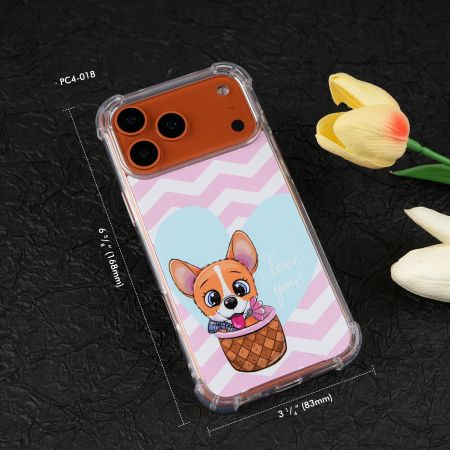Coque transparente iPhone 17 Pro Max à faible MOQ.